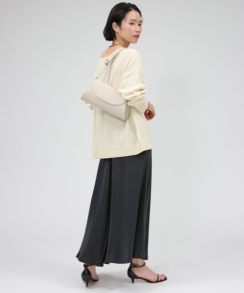 BABYLONE（バビロン） スカート キュプラスリットバイヤススカート