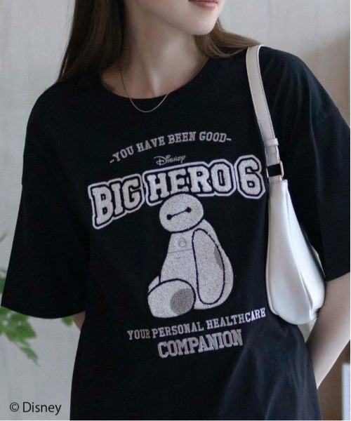 COACH＆Disney コラボ Tシャツ ブラック CURTISS RACER Tシャツ（ブラック） | mobilitystation