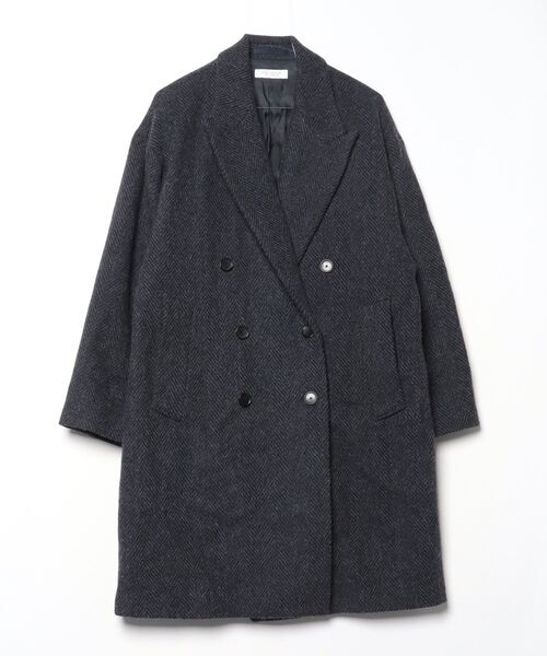 BEAUTY&YOUTH UNITEDARROWS チェスターコート BEAUTY＆YOUTH UNITED ARROWS チェスターコート SMALL ネイビー メンズ