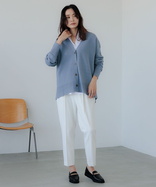 「Elura」 ニットカーディガン MEDIUM マスタード レディース_画像5