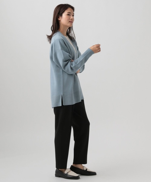 「Elura」 ニットカーディガン MEDIUM マスタード レディース_画像7