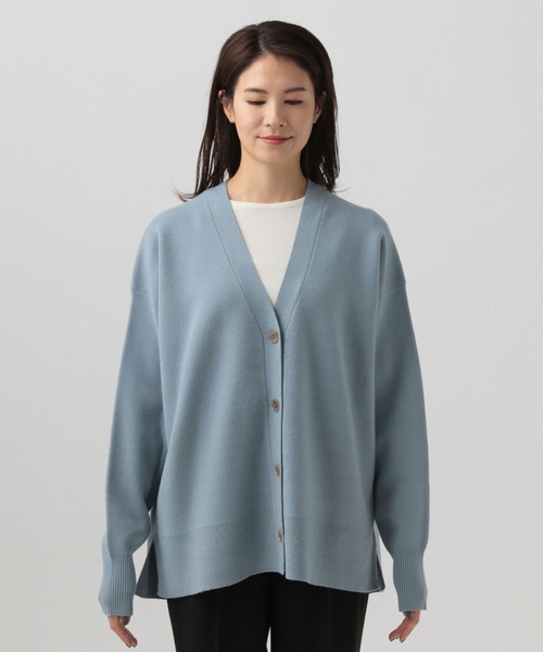 「Elura」 ニットカーディガン MEDIUM マスタード レディース_画像9