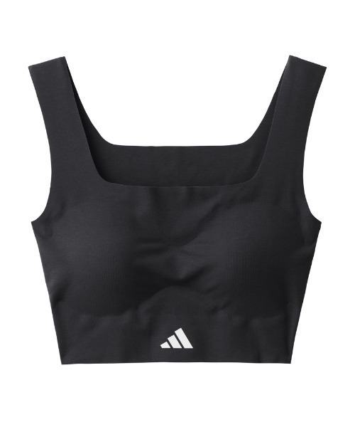 雪の豪奢 adidas スポーツブラ adidas/アディダス クロップトップ 完全無 ウォーキング・ランニングウェア