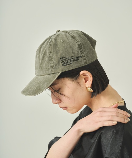 アミ エンブロイダリー キャップ カーキCAP アミ Ami エンブロイダリー キャップ カーキ