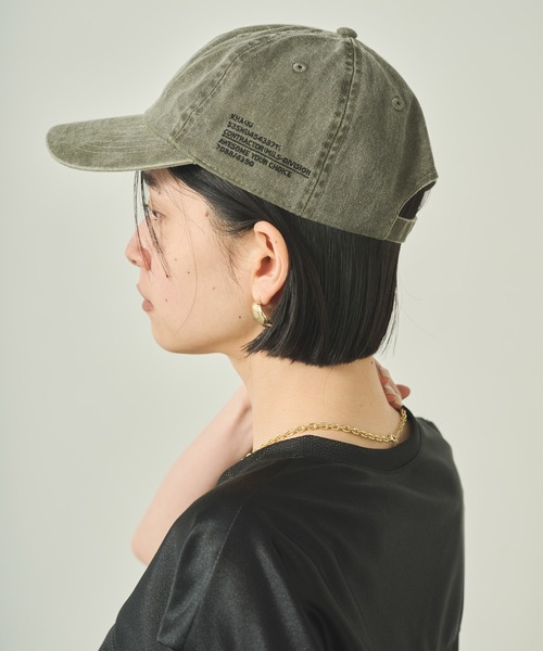 アミ エンブロイダリー キャップ カーキCAP Ami エンブロイダリー キャップ カーキ Khaki