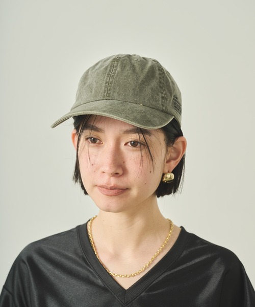 kha:ki キャップ 帽子 「KHA:KI / カーキ」 エンブロイダリー