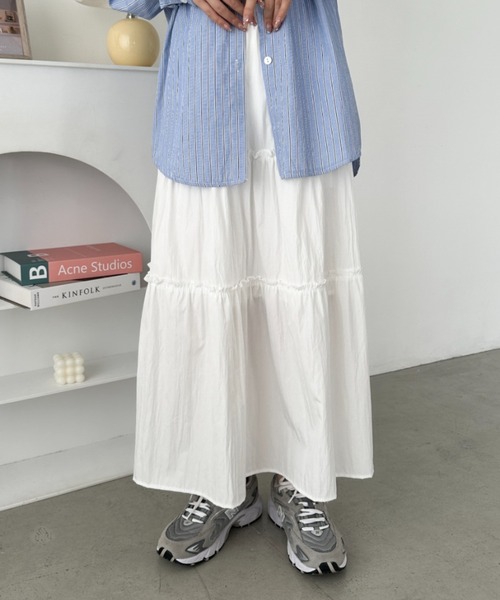 スカート Reurie'（レウリィ） スカート 「ZOZO限定」ギンガムチェックスカート