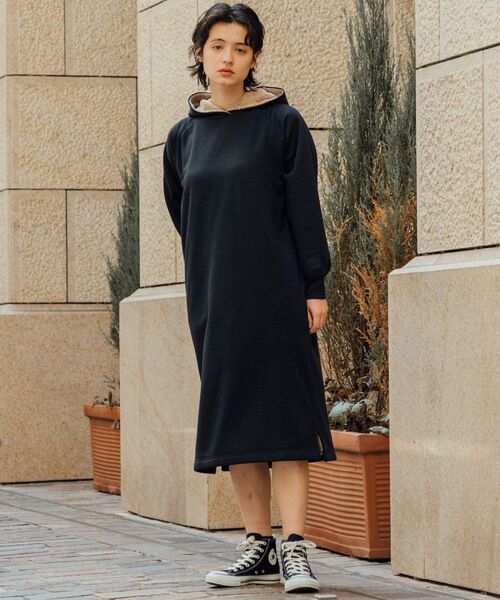 OUTDOOR PRODUCTS（アウトドアプロダクツ） 長袖ワンピース MEDIUM