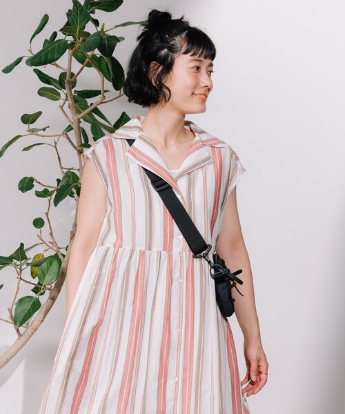 FREAK'S STORE（フリークスストア） シャツワンピース インド マルチ