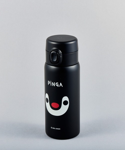 THE BAREFOOT 水筒 ピングー ステンレスワンプッシュボトル350ml TOA