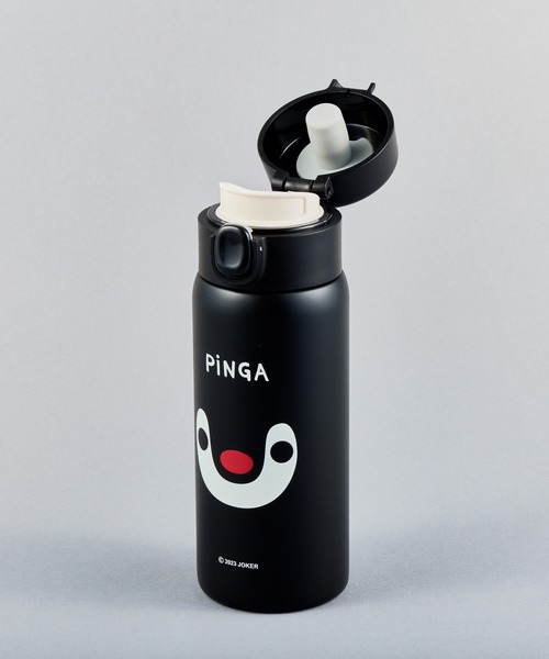 THE BAREFOOT 水筒 ピングー ステンレスワンプッシュボトル350ml TOA