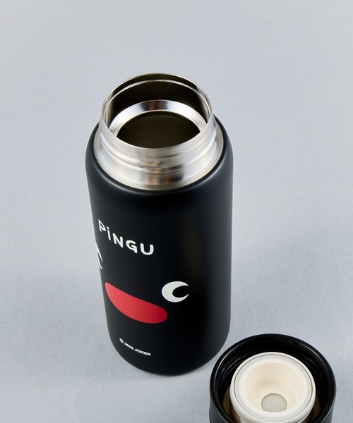 THE BAREFOOT 水筒 ピングー ステンレスワンプッシュボトル350ml