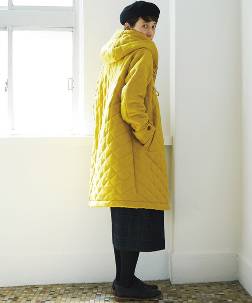 Sunny clouds（サニークラウズ） ダッフルコート MEDIUM イエロー