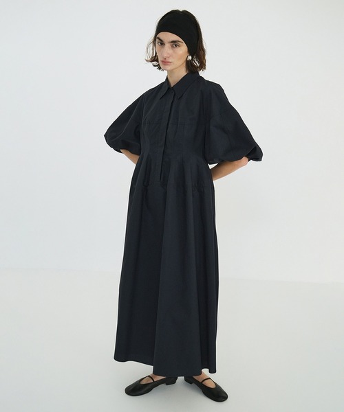CLANE（クラネ） ワンピース WAIST DESIGN VOLUME ONEPIECE : ZOZOTOWN