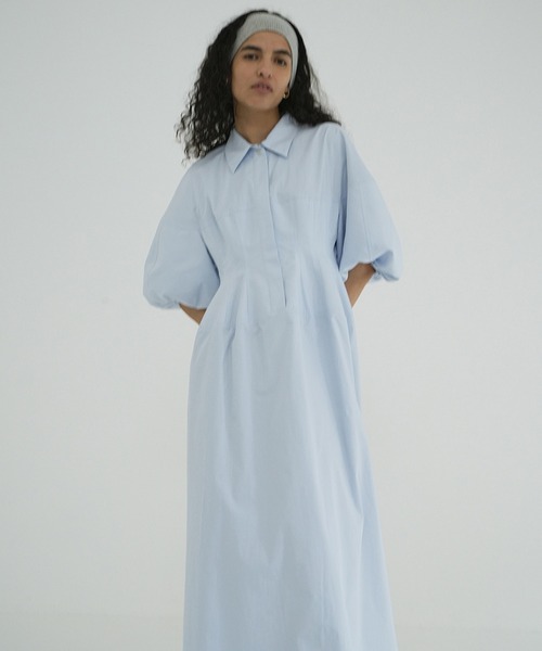 ワンピース CLANE WAIST DESIGN VOLUME ONEPIECE CLANE（クラネ） ワンピース WAIST DESIGN VOLUME ONEPIECE : ZOZOTOWN