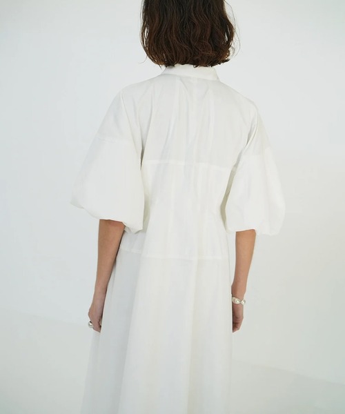 CLANE（クラネ） ワンピース WAIST DESIGN VOLUME ONEPIECE : ZOZOTOWN