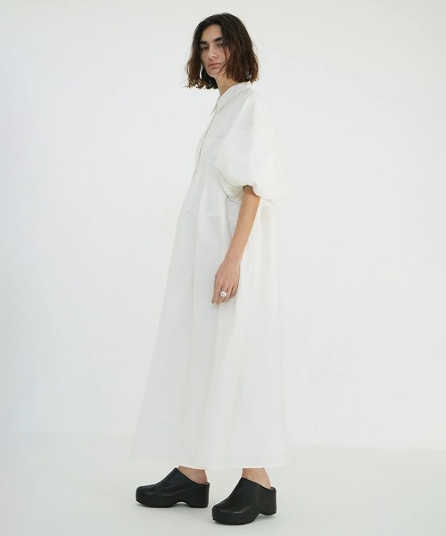 ワンピース CLANE WAIST DESIGN VOLUME ONEPIECE CLANE（クラネ） ワンピース WAIST DESIGN VOLUME ONEPIECE : ZOZOTOWN