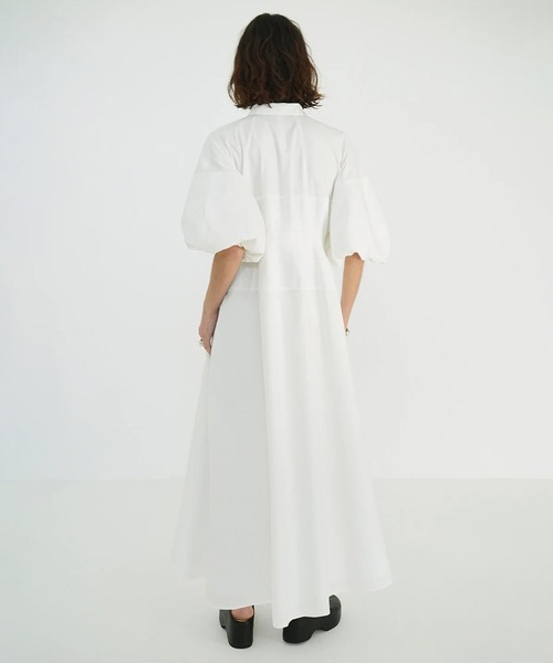 CLANE（クラネ） ワンピース WAIST DESIGN VOLUME ONEPIECE : ZOZOTOWN