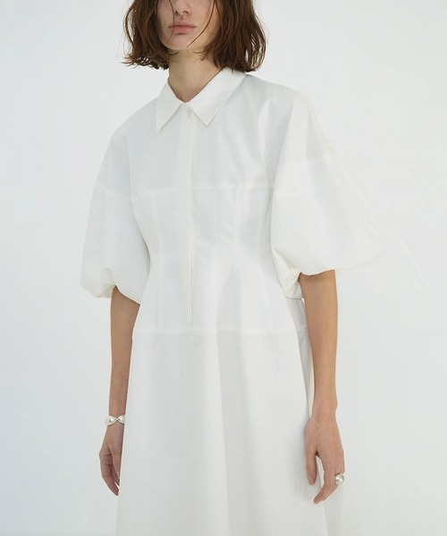 クラネ　CLANE WAIST DESIGN VOLUME ONEPIECE CLANE（クラネ） ワンピース WAIST DESIGN VOLUME ONEPIECE : ZOZOTOWN