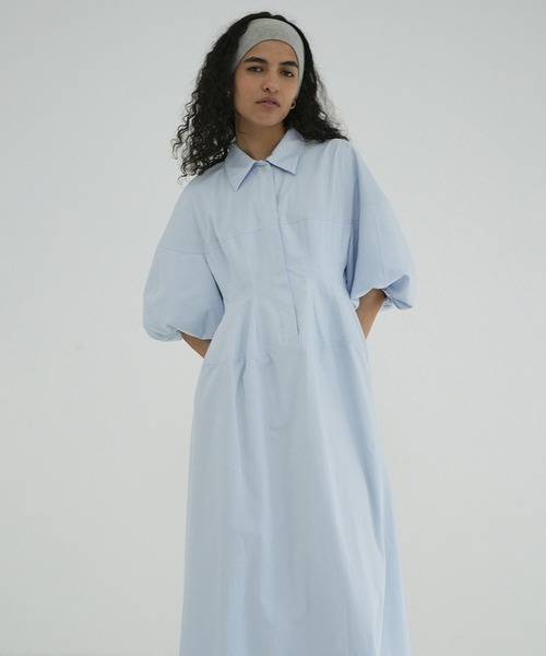 ワンピース CLANE WAIST DESIGN VOLUME ONEPIECE CLANE（クラネ） ワンピース WAIST DESIGN VOLUME ONEPIECE : ZOZOTOWN