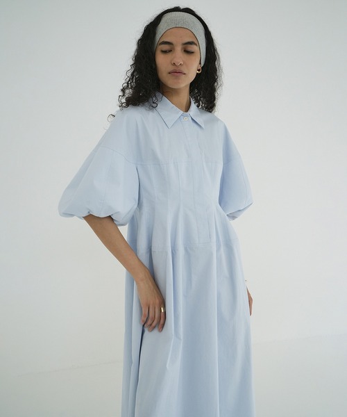 CLANE（クラネ） ワンピース WAIST DESIGN VOLUME ONEPIECE : ZOZOTOWN