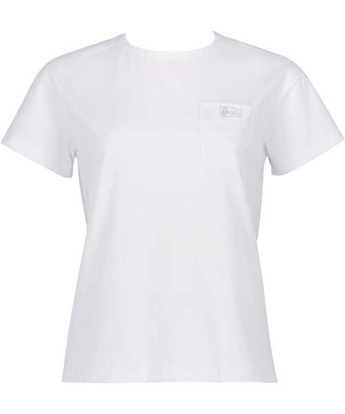 tシャツ 「CHUMS (チャムス)コラボ」　バックメッシュTシャツ　3分袖 レディース CW-X tシャツ 「CHUMS (チャムス)コラボ」 バックメッシュT