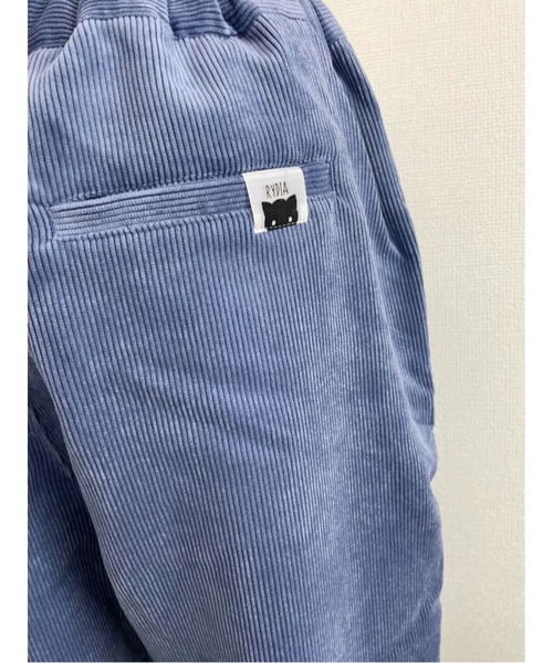 「Rydia」 コーデュロイパンツ M ブラック レディース_画像8
