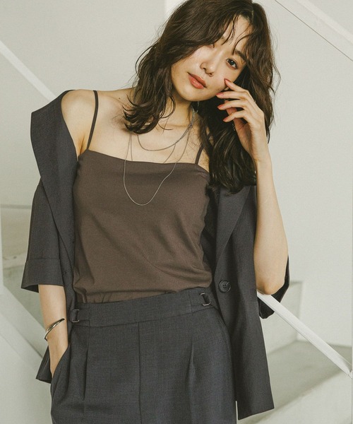 leinwande キャミソール Cable Knit Camisole : ZOZOTOWN Yahoo