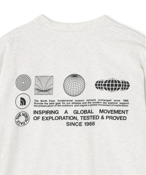 THE NORTH FACE／ザ・ノース・フェイス　S／S FD Globe Grid Cotton セール】THE NORTH FACE S/S FD Globe Grid Cotton T-Shirts（T