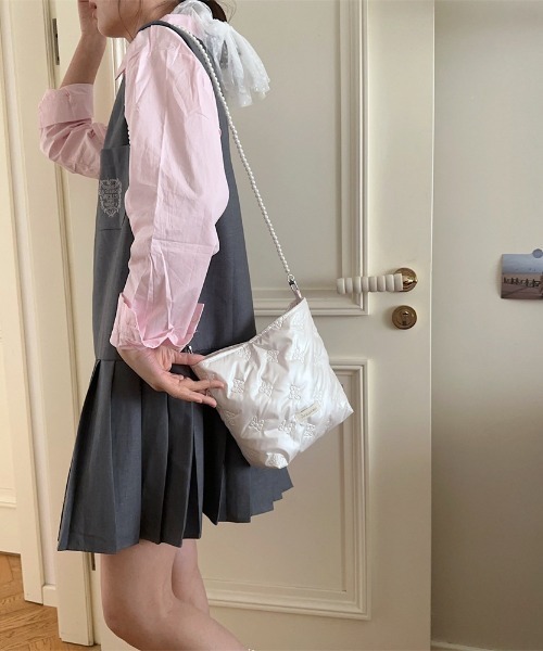 Mejoul ショルダーバッグ バッグ オーロラリボンキルティングミニ