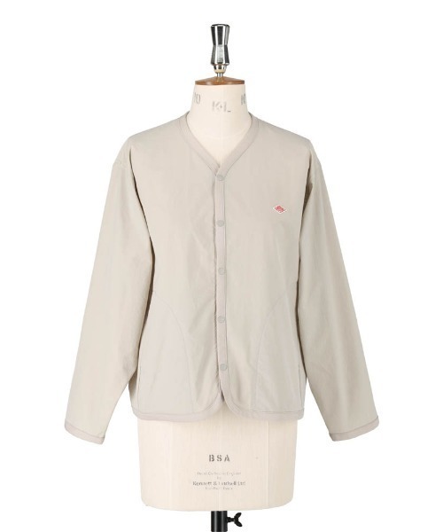 極美品DANTON ダントン フリース バンドカラーシャツ M DANTON