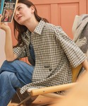 シャツ 半袖 ビッグシルエット ドローコード ...の詳細画像1