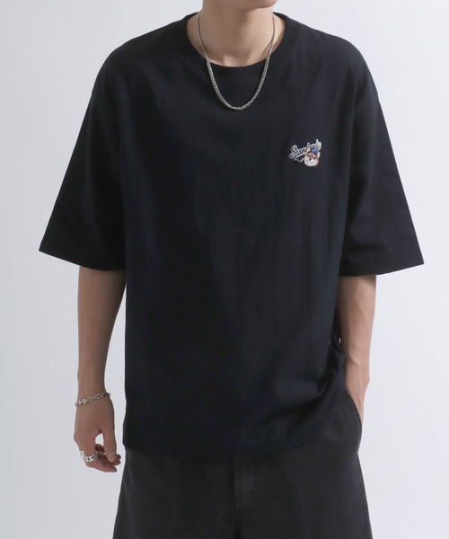 tシャツ ワンポイント刺繍Tシャツ メンズ レディース ユニ