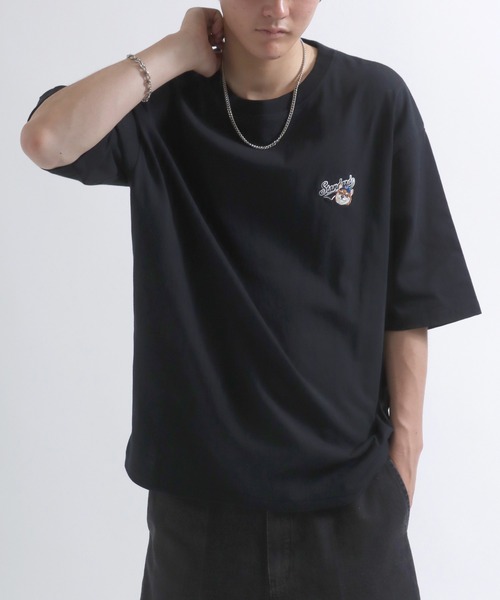 tシャツ ワンポイント刺繍Tシャツ メンズ レディース ユニセックス