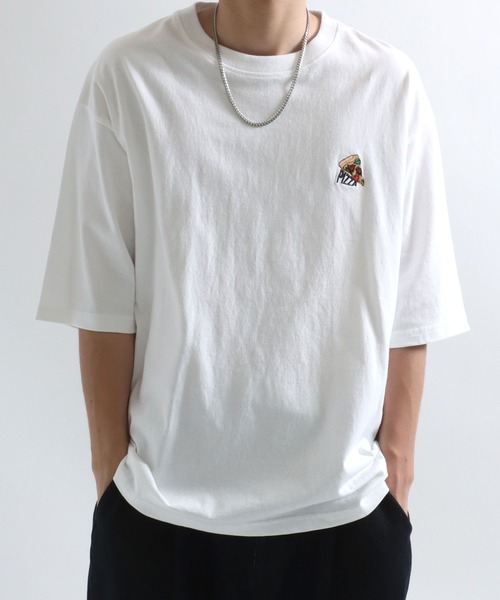 tシャツ ワンポイント刺繍Tシャツ メンズ レディース ユニ