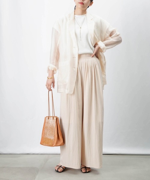 LUCA LADY LUCK LUCAワイドパンツ LUCA/LADY LUCK LUCA（ルカ/レディラックルカ）の「LC/LLL