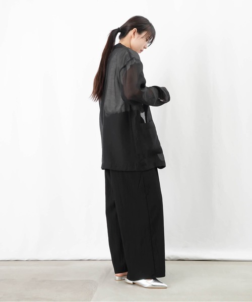 LUCA LADY LUCK LUCAワイドパンツ LADY LUCK LUCA パンツ LC/LLL タックワイドパンツ レディース