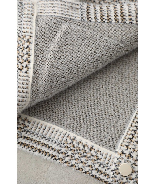 「CAWAII」 ノーカラージャケット FREE アイボリー レディース_画像5