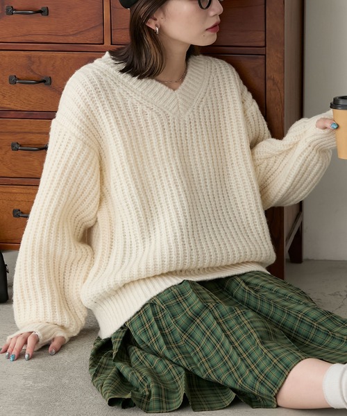 BONLECILL（ボンルシール） ニット セーター ざっくりボリューム