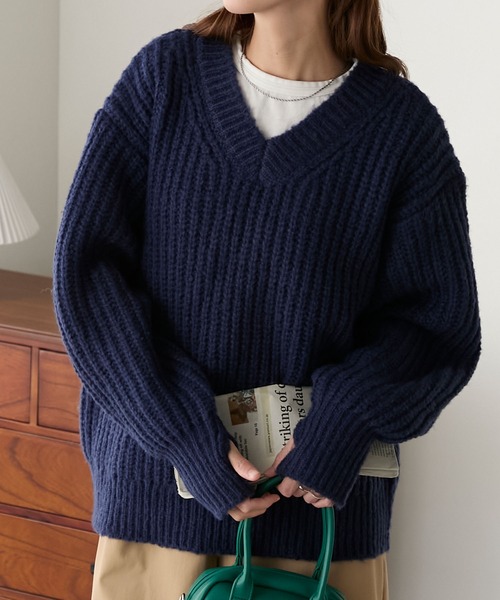 BONLECILL（ボンルシール） ニット セーター ざっくりボリューム