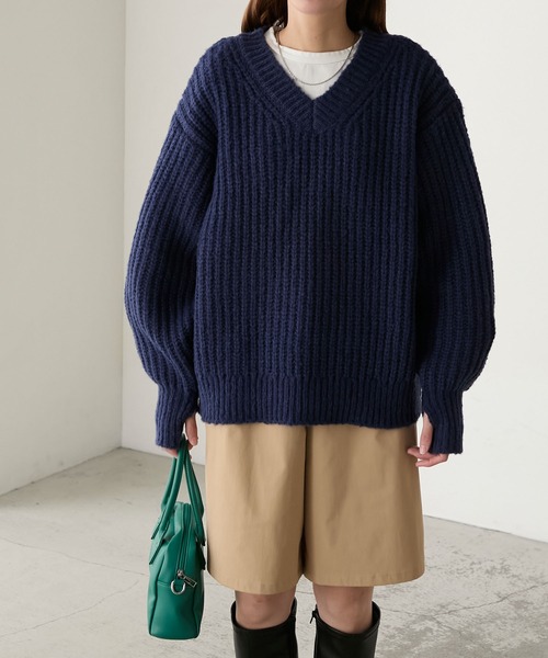 BONLECILL（ボンルシール） ニット セーター ざっくりボリューム