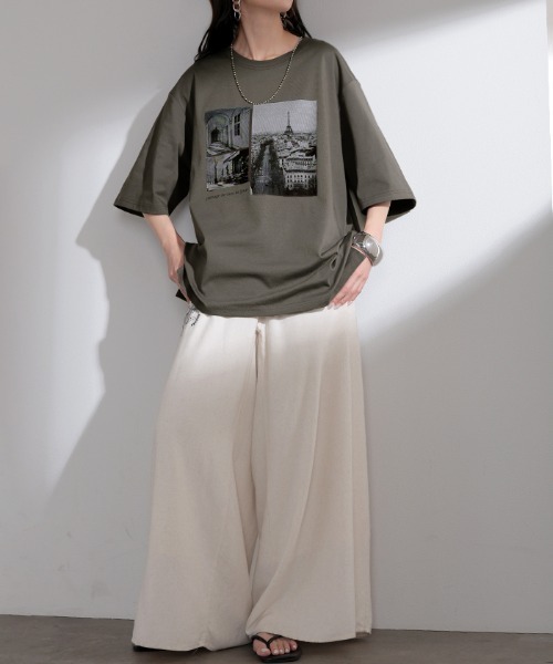 HUG.U（ハグユー） tシャツ 半袖 UVカット 接触冷感 プリントTシャツ