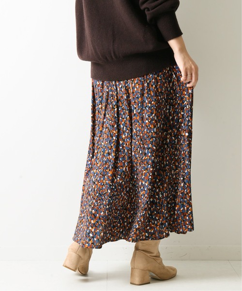 Spick＆Span 「Spick & Span」 フレアスカート 36 ネイビー