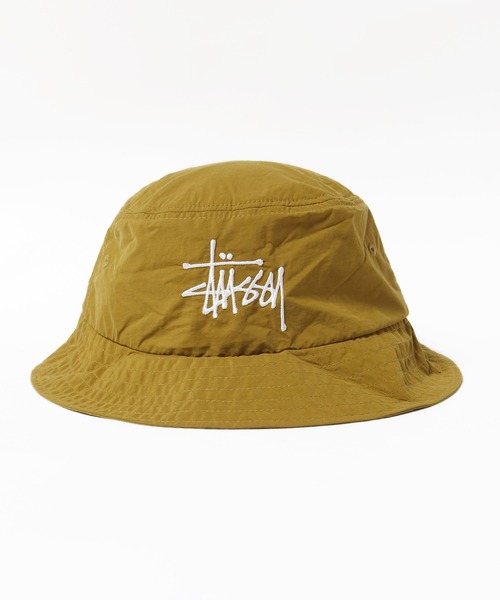 Stussy ステューシー　クラッシャーハット　クロシェハット　ブラウン 2025年最新】クロシェハッ stussyの人気アイテム - メルカリ