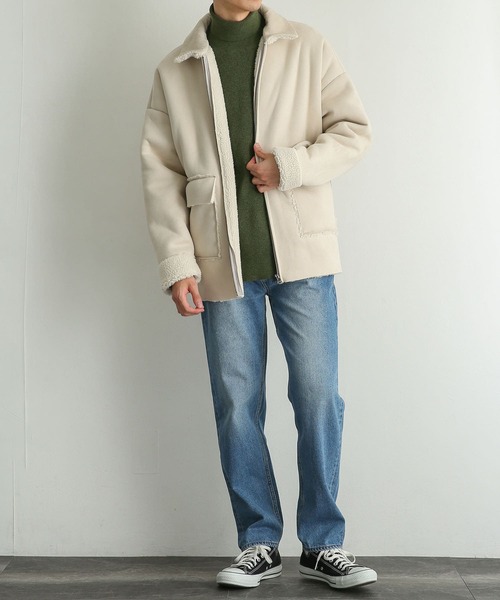 SENSE OF PLACE by URBAN RESEARCH ジップアップブルゾン MEDIUM