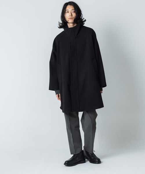 「DETAILS」 コート LARGE クリーム メンズ_画像5