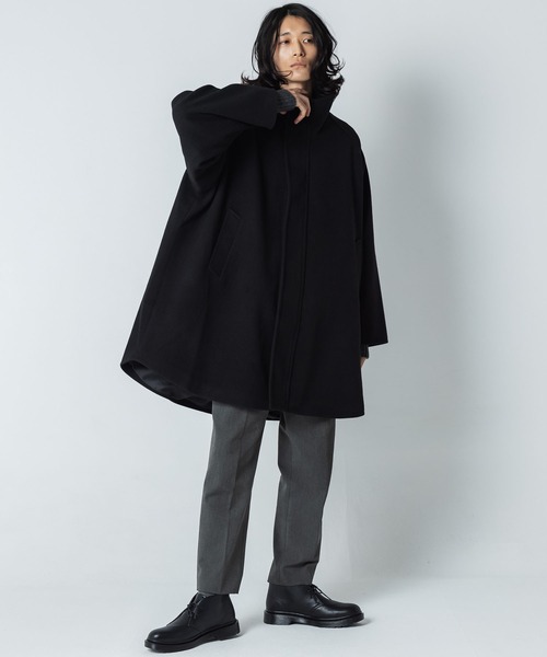 「DETAILS」 コート LARGE クリーム メンズ_画像8