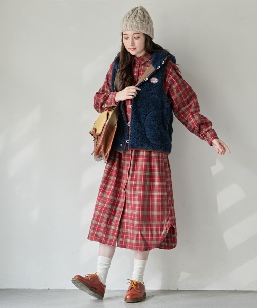 KRIFF MAYER Lady's Collection ベスト ジレ 「軽い・暖かい」シャギー