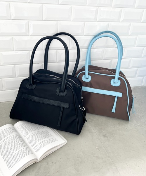 CLEA ボストンバッグ ダブルジップボストンバッグ レディース