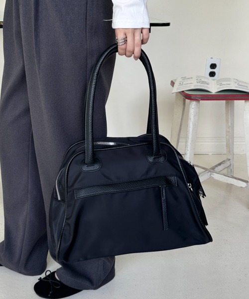 CLEA ボストンバッグ ダブルジップボストンバッグ レディース